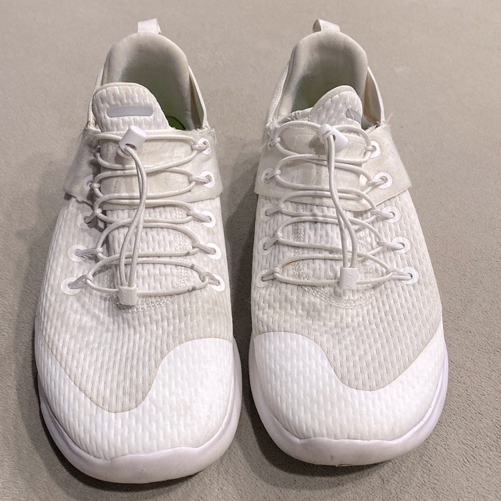 Nike Women's Free Flywire 880842-100 Ivory White Running Shoes Sneakers Size 9.5